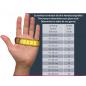 Preview: Speed Handschuhe | BRISBANE G-3 | schwarz,weis,neongelb | Gr. 11