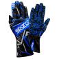 Preview: Sparco Karthandschuhe K-Rookie schwarz/blau Gr.7