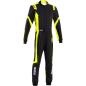 Preview: Sparco Kartoverall Thunder Advanced schwarz/gelb Gr. 140