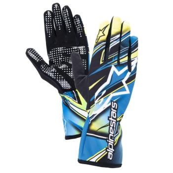 Alpinestars Handschuh Tech 1K Race V2 Competition gelb/blau Gr. XL