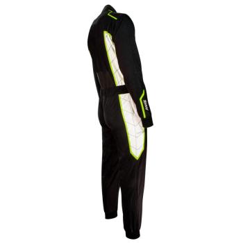 Preview: Kart Overall IMOLA RS3 schwarz/gelb/weiß Gr. 140