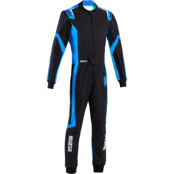 Sparco Kartoverall Thunder Advanced schwarz/blau Gr. 140