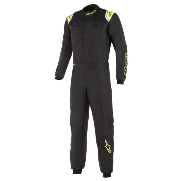 Alpinestars Kart Overall KMX-9 V3 | schwarz/gelb Gr. 40